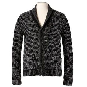 Rag & Bone x Neiman Marcus x Target Wool Cotton Shawl Collar Cardigan -Sz XL